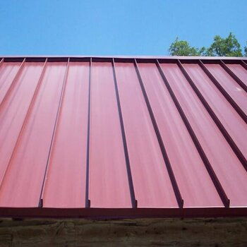 定制顏色鋁鎂錳板 65/330型鋁合金氟碳板與直立鎖邊金屬屋面板的應(yīng)用